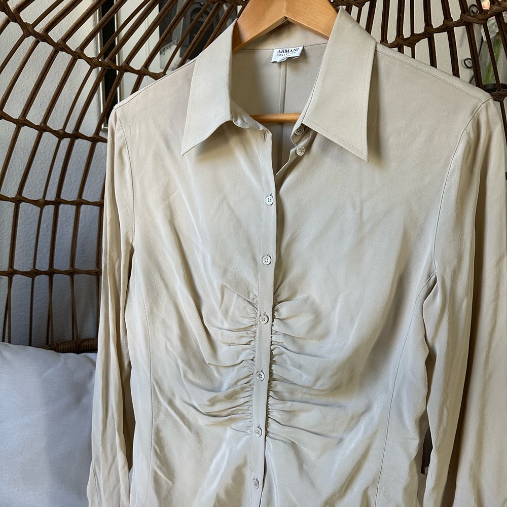 Armani Button Up Blouse